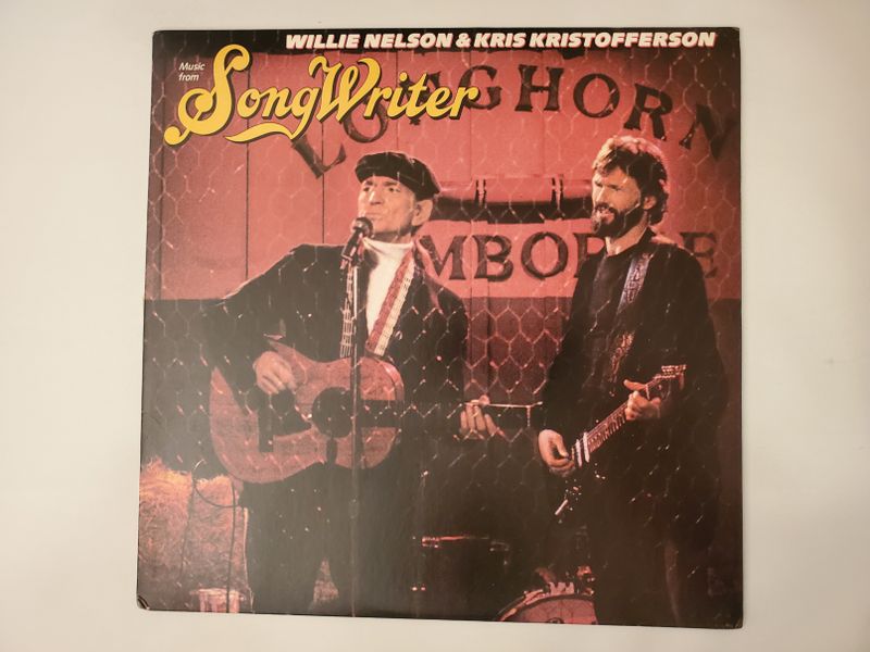 Willie Nelson & Kris Kristofferson Music from Songwriter vinyl record